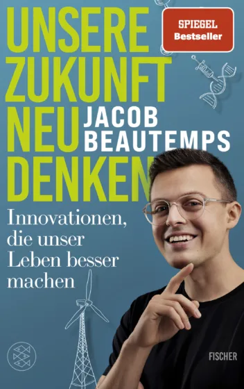 Cover Buch Unsere Zukunft neu denken von Jacob Beautemps - Spiegel Bestseller